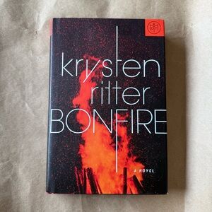 Krysten Ritter - Bonfire (Black & Fiery Orange Hardcover Novel)